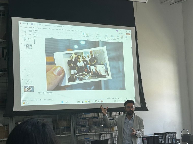 Lecturing at Stanford